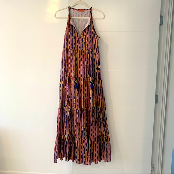 Oliphant Dresses & Skirts - NWOT Oliphant tiered maxi dress with tassels size M.